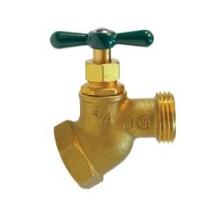 Midland Industries 942112LF - MIDLAND INDUSTRIES 9421 FIP x MHT Cast Brass Body Heavy-Duty Hose Bibb No Kink Valve