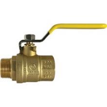 Midland Industries 948174 - MIDLAND INDUSTRIES 9481 MPT x FPT Connection 600 psi WOG Pressure -20 to 300 deg F Brass Body Ball V