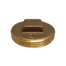 Midland Industries 970332 - MIDLAND INDUSTRIES 970 MPT Brass Raised Head Cleanout Plug