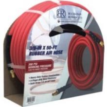 Midland Industries RAIR-038-300BM45 - MIDLAND INDUSTRIES RAIR 50 ft L 300 psi Rubber Tube Red Air Hose