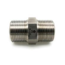 Midland Industries SS5404-NM8-NM4 - MIDLAND INDUSTRIES SS5404 MNPT MNPT Stainless Steel Hex Nipple