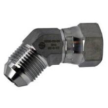 Midland Industries SS6502-04-04 - MIDLAND INDUSTRIES SS6502 Male JIC Female JIC Swivel Stainless Steel 45 deg Elbow