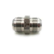 Midland Industries SS2403-12-04 - STAINLESS ADAPTERS SS2403 37 deg JIC Male Flared 37 deg JIC Male Flared Stainless Steel Pipe Union