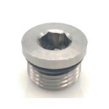 Midland Industries SS6408-HH-10 - STAINLESS ADAPTERS SS6408 Male SAE ORB Stainless Steel Countersunk Hex Head Plug