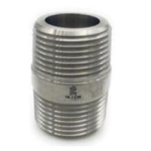 Midland Industries SSCN-08 - STAINLESS ADAPTERS SSCN MNPT Close L Stainless Steel Pipe Nipple