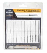 Brush Research Manufacturing 81AKIT - 81-A KIT Miniature Stainless Steel Deburring Brush Kit-Inch Sizes (12/Pack)