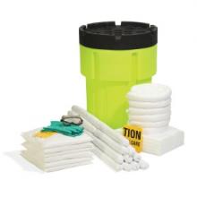 SpillTech SPKO-65-HV - Oil-Only 65-Gallon Hi-Viz OverPack Drum Spill Kit