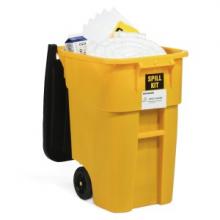 SpillTech SPKO-CAN-WD - Oil-Only 50-Gallon Wheeled Spill Kit