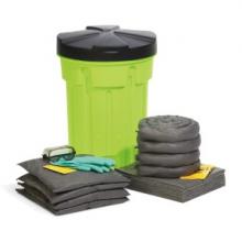 SpillTech SPKU-30-HV - Universal 30-Gallon Hi-Viz OverPack Drum Spill Kit