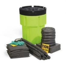 SpillTech SPKU-65-HV - Universal 65-Gallon Hi-Viz OverPack Drum Spill Kit