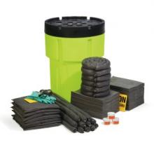 SpillTech SPKU-95-HV - Universal 95-Gallon Hi-Viz OverPack Drum Spill Kit