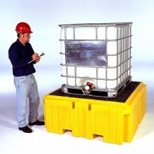 SpillTech IBC-WD - IBC Spill Pallet With Drain