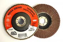 Alfa Tools FDA67456N - 4 1/2" X 60 GRIT T27 W/NUT ALUMINUM OXIDE FLAP DISC