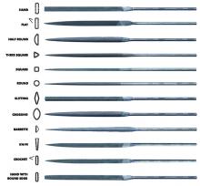 Alfa Tools F62259 - 6-1/4" #2 CROSSING NEEDLE FILE