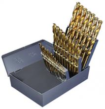 Alfa Tools S150199TN - 115PC HSS USA SPLIT POINT TiN COATED SET