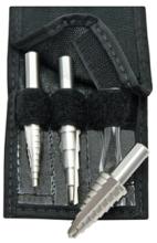 Alfa Tools MBS3TN - 3PC .PROBIT CONE DRILL SET POUCH/TIN