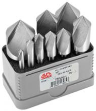 Alfa Tools CSF50572A - 12PC SET 60 degree SG FLUTE COUNTERSINK 3/16-2"