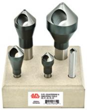 Alfa Tools CDT50510S - 5PC SET HSS COUNTERSINK DEBURRING TOOL BIT