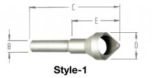 Alfa Tools CD98828 - 1/2X1-15/32X1/2 USA COUNTERSINK & DEBURRING TOOL