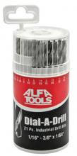 Alfa Tools J160195D - 21PC BLACK DIAL-A-DRILL SET