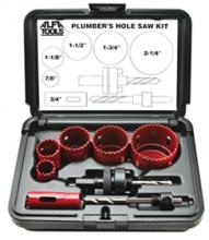 Alfa Tools HOSA8P - 8PC .BI-METAL PLUMBERS HOLE SAW KIT