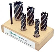 Alfa Tools RCHS84396 - 6 PC 2" DEPTH OF CUT ROTACUTTER SET IN WOOD BLACK