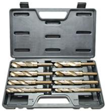 Alfa Tools SDCO50449PL - 8 PC 9/16-1" COBALT SILVER & DEMING SET PLASTIC CASE